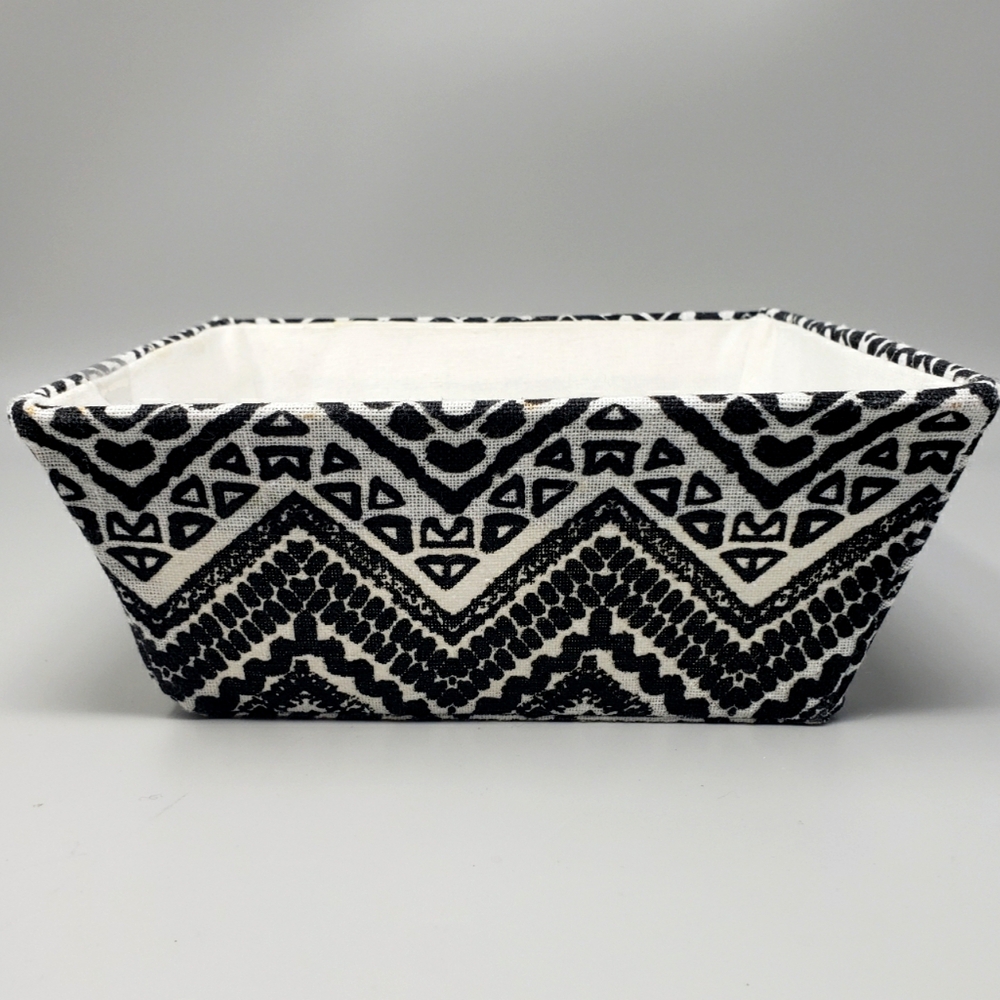 Black & White Storage Tote